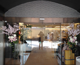 ビジネスホテル 京都 風除室 造花