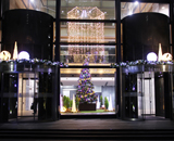 15 新宿マインズタワー クリスマス装飾 光 空間