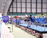 FINA airweave 競泳ワールドカップ 東京大会 丹羽英之 デザイン ヴィクトリーブーケ