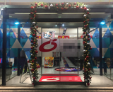 16 荻窪駅前 パチンコ屋 クリスマス 装飾