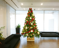 17 渋谷 日本橋 都内 オフィスビル エントランス クリスマツリー