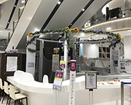 18 茨城県 つくば 商業施設 夏 造花装飾