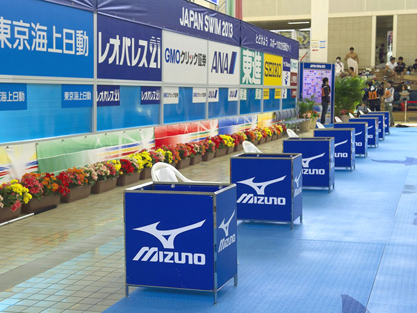 水泳競技大会 生花・観葉装飾・ヴィクトリーブーケ