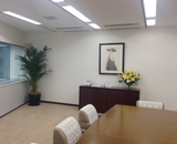 15 渋谷区 代々木 応接室 オフィス 造花 アレンジ
