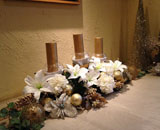 ホテル サンルートソプラ 神戸 クリスマス装飾 クリスマスディスプレイ