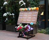 ホテル リズベリオ赤坂 祝開店 お祝い 花 取りまとめ 装飾