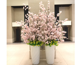 16 大阪市 商業施設 造花 装飾 定期 交換