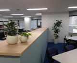 16 大阪市 建材メーカー オフィス 観葉植物