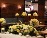 レストラン 撮影 装飾 花器 お花 キャンドル