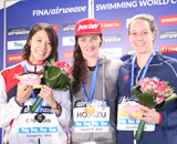 FINA airweave 競泳ワールドカップ 東京大会 丹羽英之 デザイン ヴィクトリーブーケ