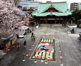 17 東京 インフィオラータ ウィーク 神田明神 歌舞伎絵