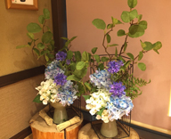 17 関西 御総菜屋 咲菜 初夏 フラワー 装飾