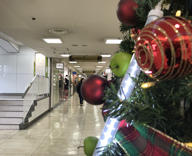 17 数寄屋橋 ショッピングセンター 銀座ファイブ 館内 クリスマス装飾