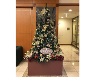 17 尼崎 ホテル 館内 クリスマス 装飾