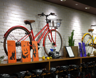 サイクルオリンピック 国分寺店 秋装飾 納品