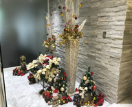 大阪市内 オフィスエントランス クリスマス装飾 納品