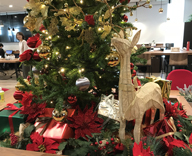 恵比寿 オフィス クリスマス 装飾