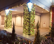 阪神尼崎 都ホテル ニューアルカイックホテル LED装飾