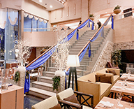品川区 第一ホテル東京シーフォート ラウンジ クリスマス装飾