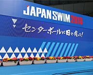 江東区 東京都辰巳水泳場 日本選手権水泳競技大会競泳競技 ビグトリーブーケ