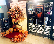 19 銀座 レストラン 三笠会館 エントランス ハロウィン 装飾 フォトスポット ステージ SEASONS