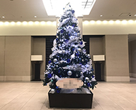 19 大阪 商業施設 クリスマス 装飾 雪 SEASONS