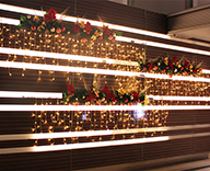 19 品川 ビル イルミネーション エントランス クリスマス 装飾 SEASONS