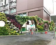 20 東京 タワー工事 リニューアル 壁面 緑化 アートフェンス 設置