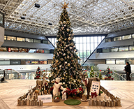 20 大阪市内 商業施設 ツイン21 動物 クリスマス装飾　SEASONS
