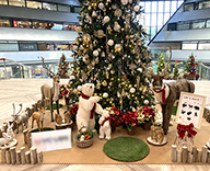 20 大阪市内 商業施設 ツイン21 動物 クリスマス装飾　SEASONS