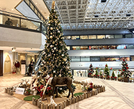 20 大阪市内 商業施設 ツイン21 動物 クリスマス装飾　SEASONS