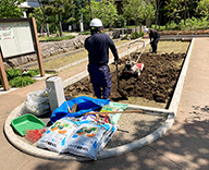 21 芝浦公園 田んぼ 管理 Futa-toki