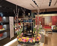 22 銀座 はせがわ 本店 花まつり 生花 装飾 SEASONS