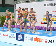 22 辰巳 国際 水泳場 日本選手権水泳競技大会 上装花 アレンジメント 観葉植物 表彰 花束 SEASONS