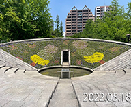 22 東京都 墨田区 横網町 公園 春 花壇 Futatoki