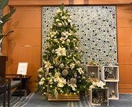 22 尼崎 ホテルヴィスキオ イルミネーション 館内 クリスマス SEASONS 事例