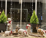 22 大阪市 商業 クリスマス 装飾 SEASONS 事例