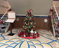 23 客船 船内各所 Xmas装飾 クリスマス イベント SEASONS 事例