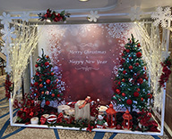 23 客船 船内各所 Xmas装飾 クリスマス イベント SEASONS 事例