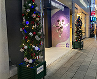 23 銀座 中央通り　晴海通り クリスマスツリー オーナメント デコレーション イルミネーション SEASONS 事例