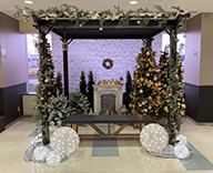 23 大阪　神戸 パーキングエリア クリスマス装飾 阪神高速サービス パーキング SEASONS 事例