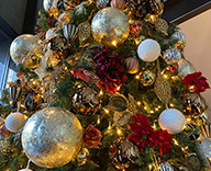 23 勝どき エントランス クリスマス装飾 イベント装飾 クリスマスツリー SEASONS 事例