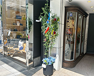 25 銀座 屋外 七夕 短冊 装飾 SEASONS 事例