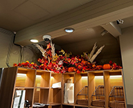 25 銀座 店舗 室内 屋外 造花 SEASONS 事例