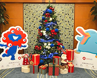 25 尼崎市 ホテル ロビー クリスマス イルミネーション SEASONS 事例
