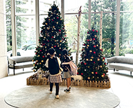 25 豊洲 エントランス クリスマス ノエル 装飾 SEASONS 事例