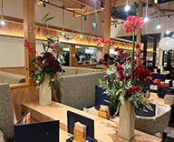 25 調布深大寺 店内 フェイクアレンジ フェイクフラワー 増加 hitotoki 事例