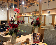 25 調布深大寺 店内 フェイクアレンジ フェイクフラワー 増加 hitotoki 事例