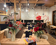 25 井草 店内 フェイクアレンジ フェイクフラワー 造花 hitotoki 事例