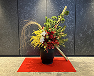 26 横浜 エントランス お正月装飾 シーズン装飾 エントランス装飾 SEASONS 事例